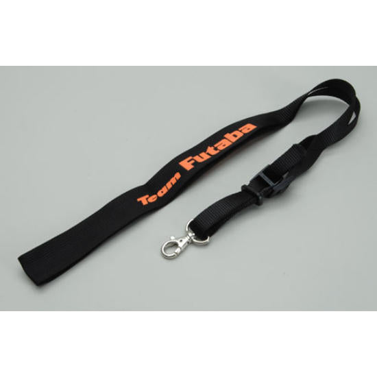 Team Futaba Neck Strap - Black & Orange EBB1063 4513886307201