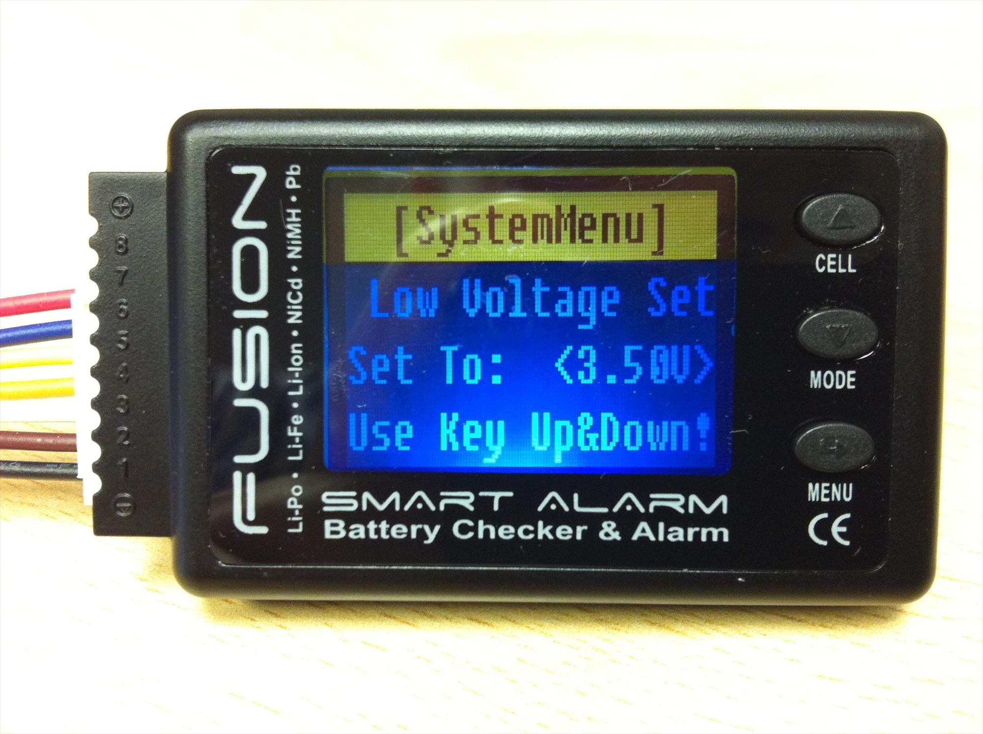 Smart Alarm Lithium Battery Checker & Alarm FS-BC06