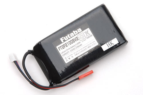 Futaba Tx Battery 6.6v Li-Fe 2100mAh 4PLS/4PX/8J/10J/14SG/18SZ P-FT2F2100B