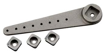 Large Scale 2.5" Single Side Servo Arm with Adapter GPMM1115