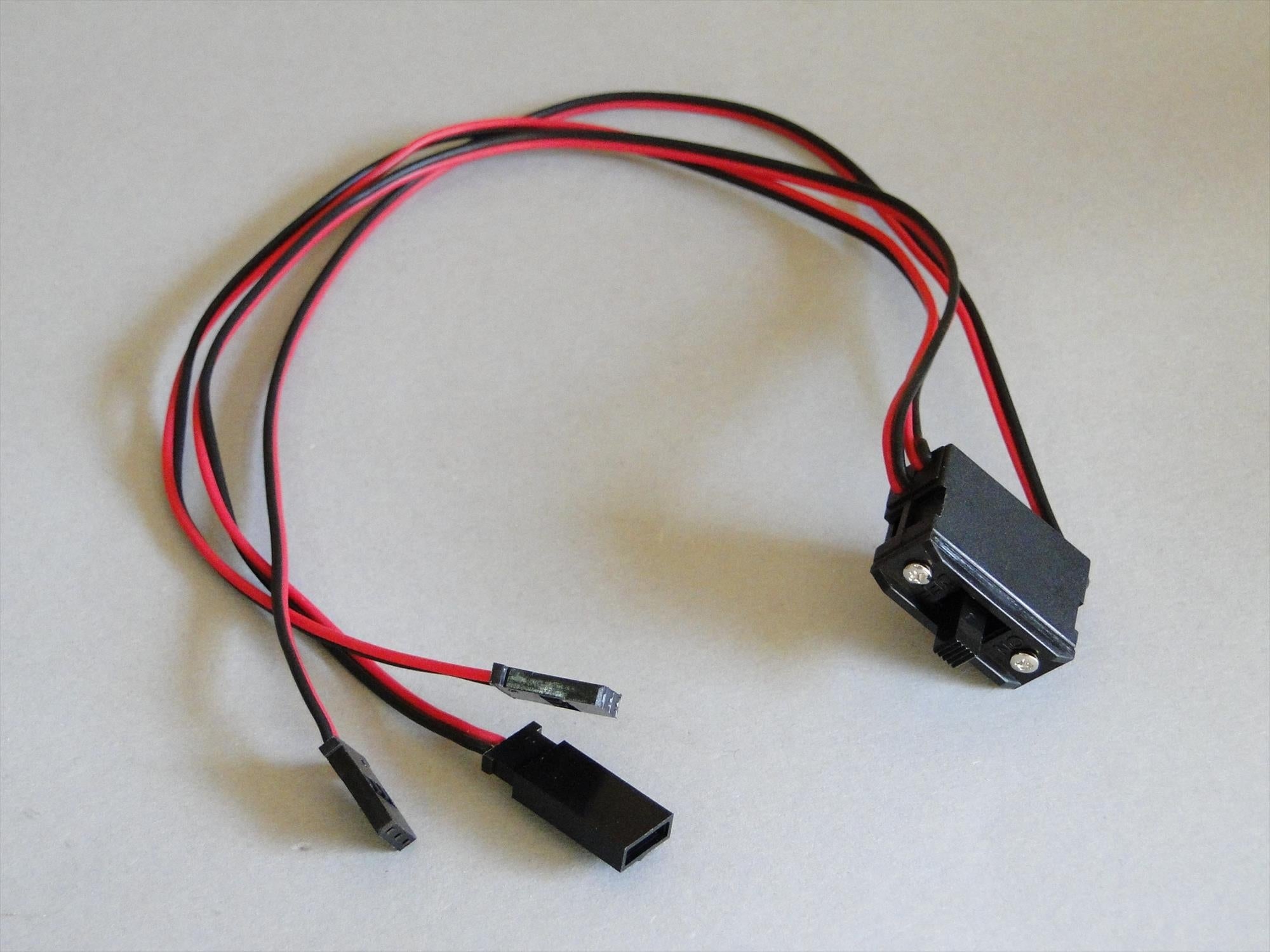 JR Switch Harness (HD) 300mm With Charge Lead P-LGL-JRSH