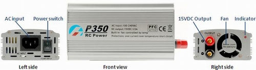 Junsi P350 DC Power Supply by Icharger