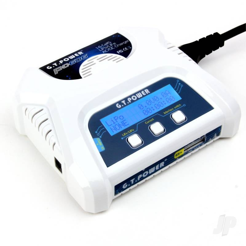 PD606 500W AC/DC 6A Charger (UK) FROM GT POWER GTP0146