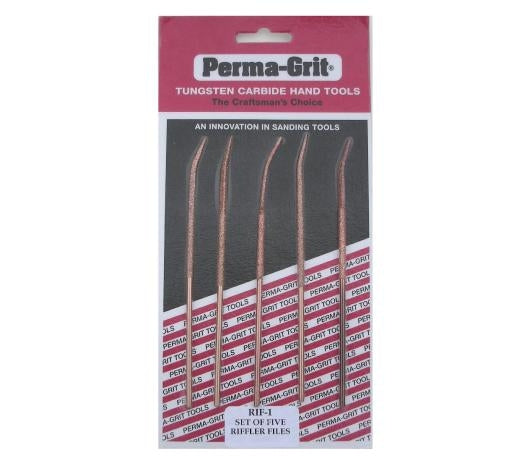 Perma-Grit Set of 5 RIFFLER Files 14 cm RIF-1