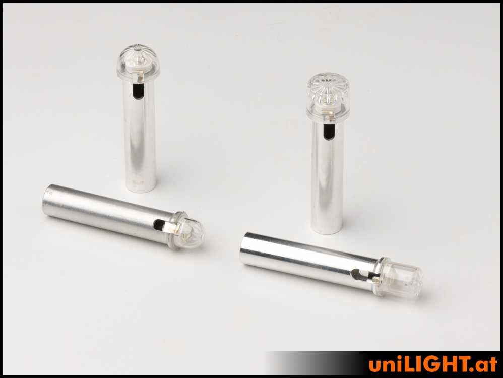 UniLight 10mm PIN Strobe Light 8x2W T-Fuse PIN10F-080x2-RT