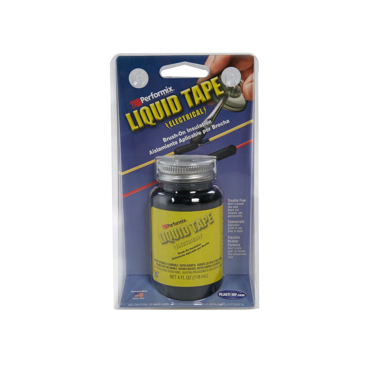 Performix Liquid Tape Brush on Wire Covering Black