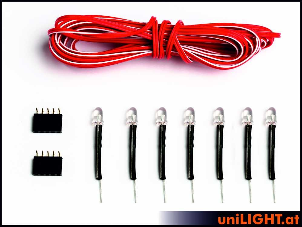 UniLight 5mm HIGH DEFF LED SET
