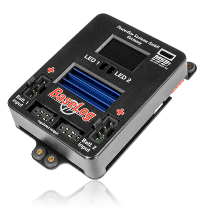 PowerBox BaseLog 3410 with MPX - MPX & MPX - JR Leads