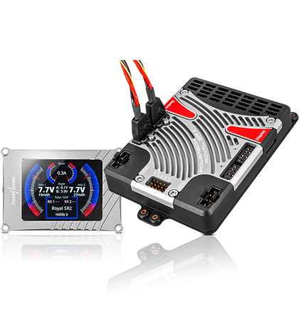 PowerBox Royal SR2 With SensorSwitch, LCD Display & GPS lll Option 4750