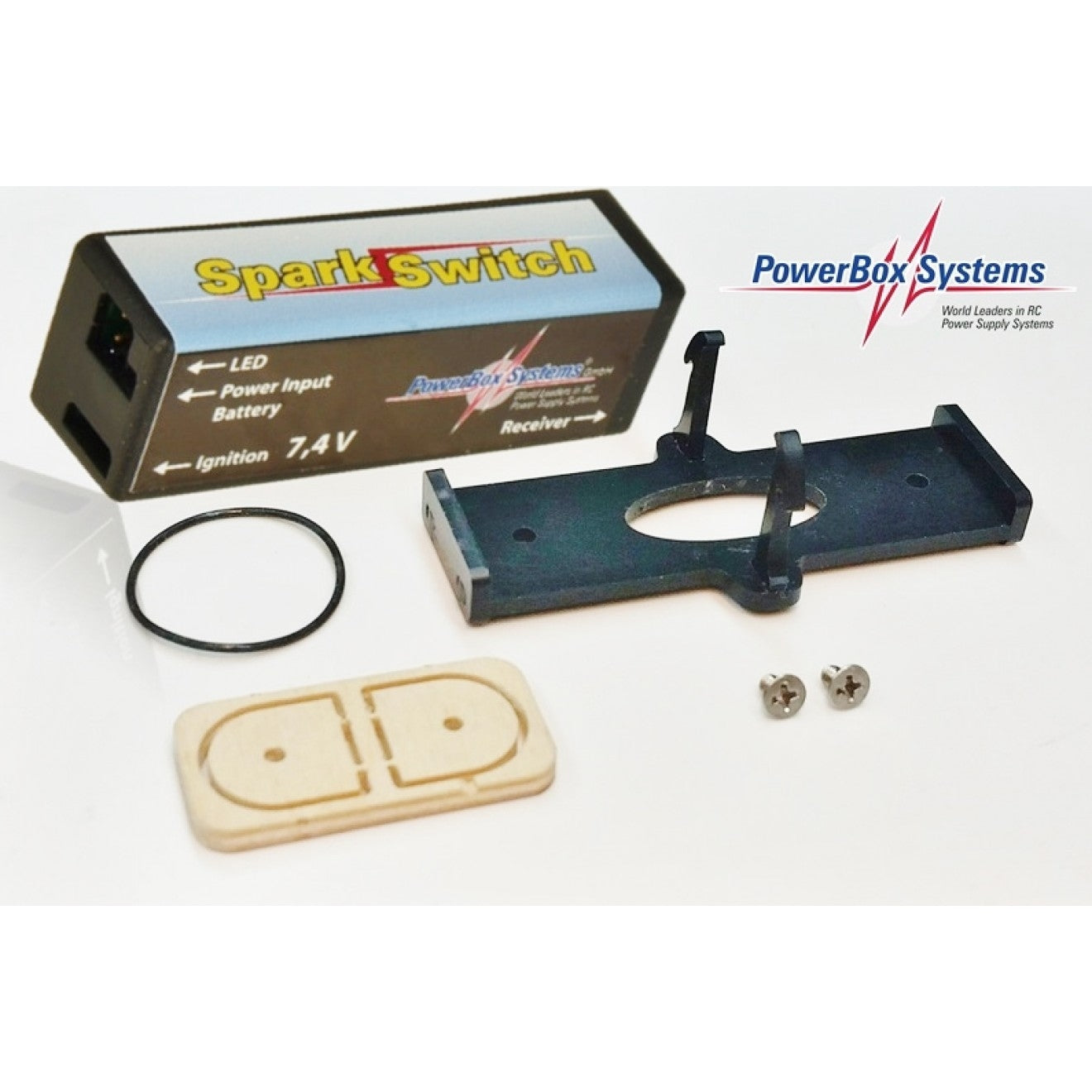 PowerBox Systems Spark Switch Click Holder from STV-Tech 021-04