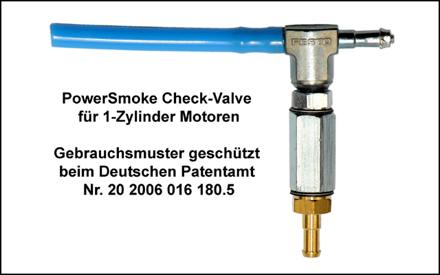 Emcotec PowerSmoke Cutoff Valve For 1-cyl. Engines A90060