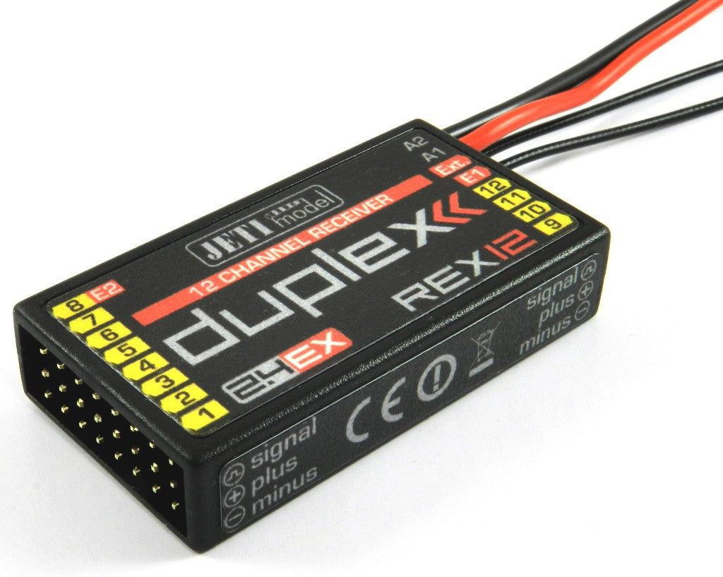 Jeti Duplex 2.4EX Receiver Rex 12 JDEX-RR12