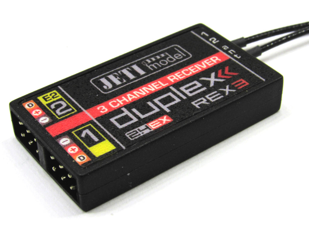 Jeti Duplex 2.4EX Receiver REX3 A20 JDEX-RR3-A20