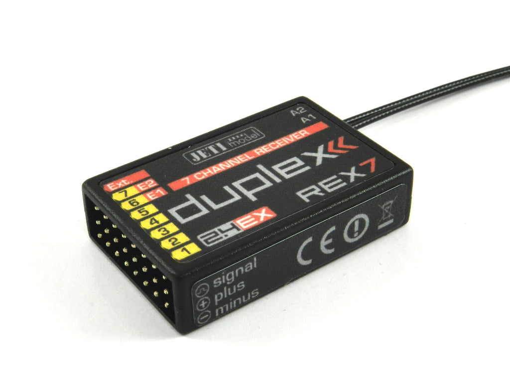 Jeti Duplex 2.4EX Receiver Rex 7 JDEX-RR7