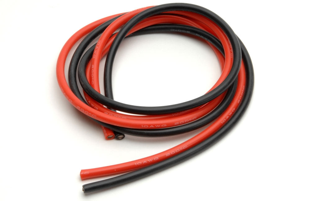 Ripmax 8AWG Silicone Wire - 1M Red & 1M Black O-KMW08G1M	