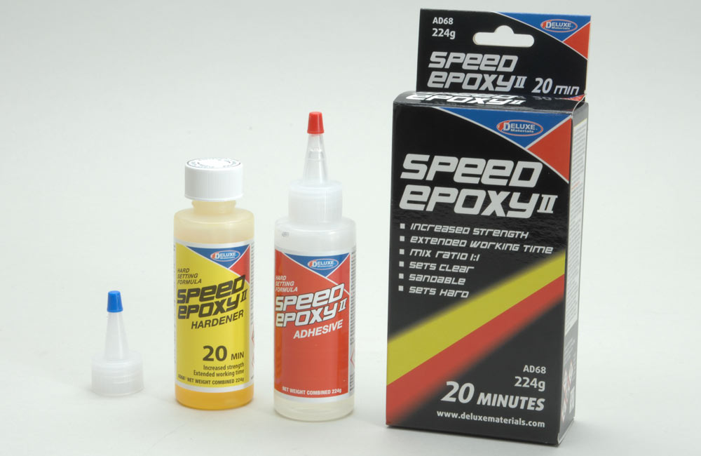 Deluxe Materials 20 Min Speed Epoxy II 224g (8oz) AD68