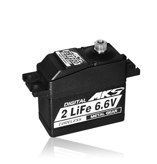MKS DS1220 Coreless Servo 20mm, 24.9 kg/cm, 0.159 s/60°