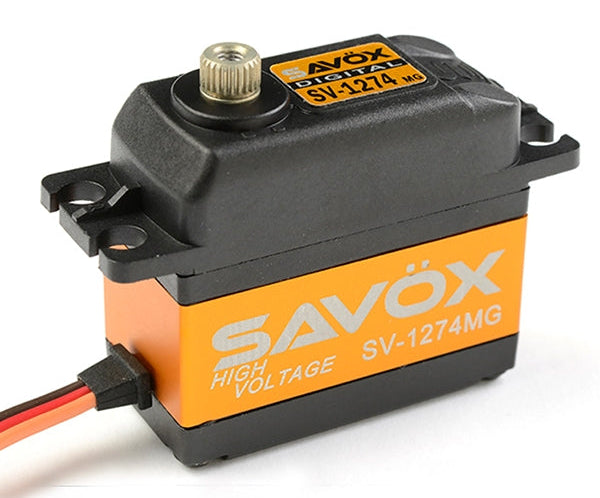 Savox SV1274MG 'High Voltage' STD Size Ultra Fast 9kg/0.42@7.4v