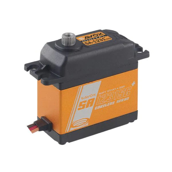 Savox SA-1231SG+ Standard Size Coreless Digital Servo With Soft Start 0.14s/32kg@6v SA1231SGP Nexus model shop Modelling and models from northampton