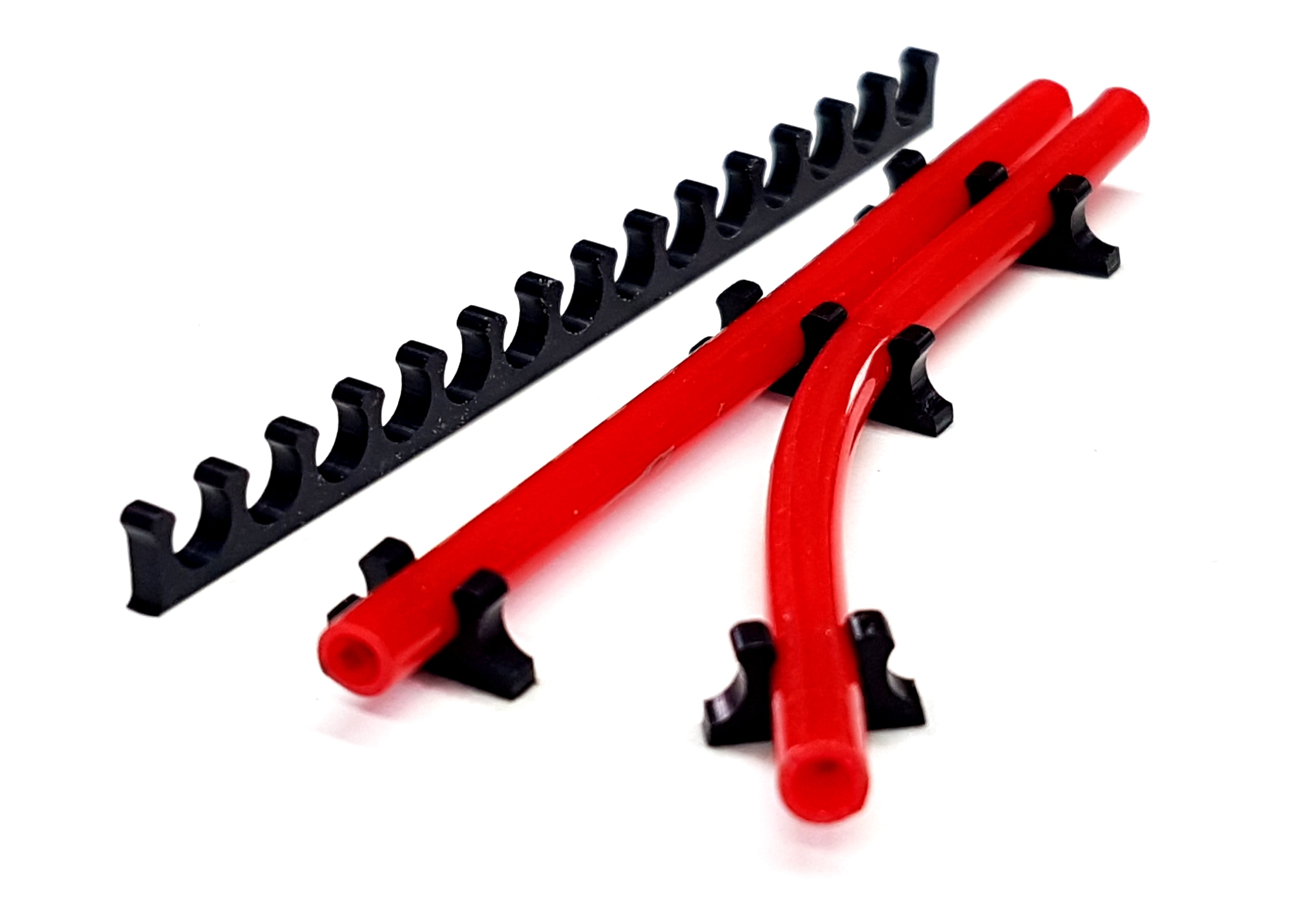 Tube Holder 4mm Black ABS Click Holder from STV-Tech 011S-17