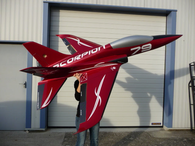 Scorpion Jet from Aviation Design for 9 to 14 kg (20 - 30 lbs.) thrust jet engine