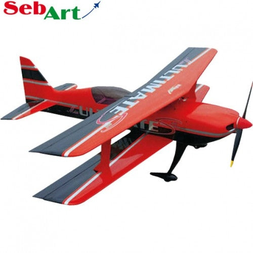 Sebart Miss Ultimate 50E Biplane - Red
