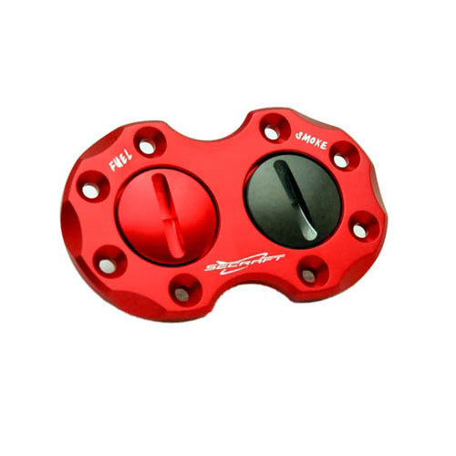 Secraft V2 Double Fuel/Smoke Dot (Red) SEC066