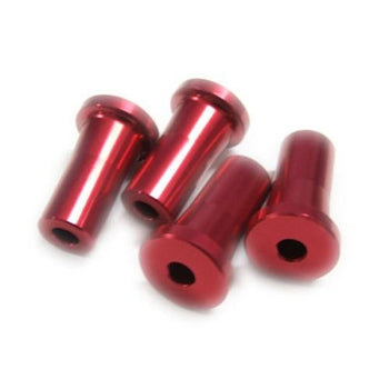 Secraft Stand Off - 25mm (5mm, 10-24 Hole) (Red) SEC086 Stand Off Gas Engine Mount 25mm Bolt Hole Size Diameter 5.5mm 4 per package