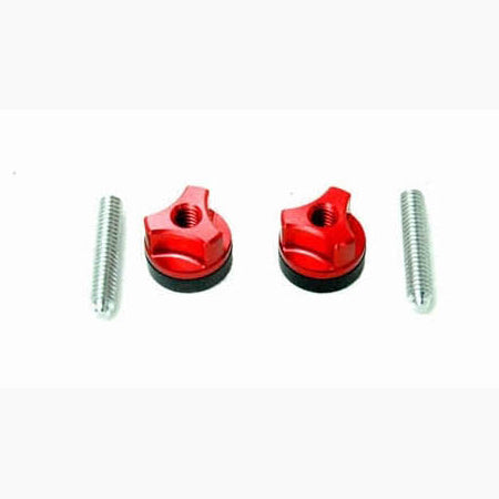Secraft Aluminium Wing Bolts 1/4-20 (RED) SEC103