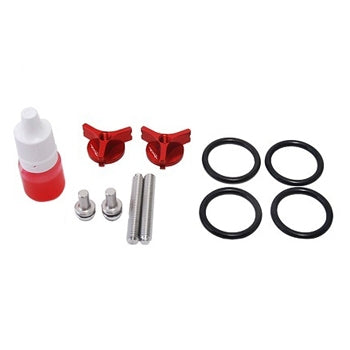 Secraft Wing Bolts M6 V2 (Al Screw Lock Type) (Red) SEC257