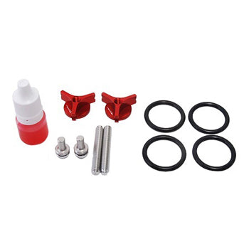 Secraft Wing Bolts 1/4-20 V2 (Al Screw Lock Type) (Red) SEC259