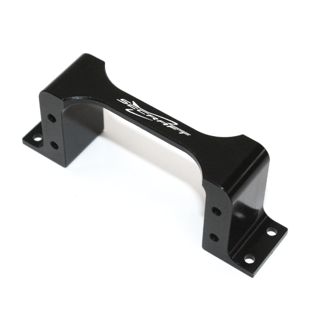 Secraft Side Servo Mount Small Type - JR, Futaba, Hitec, Savox (Black) SEC302