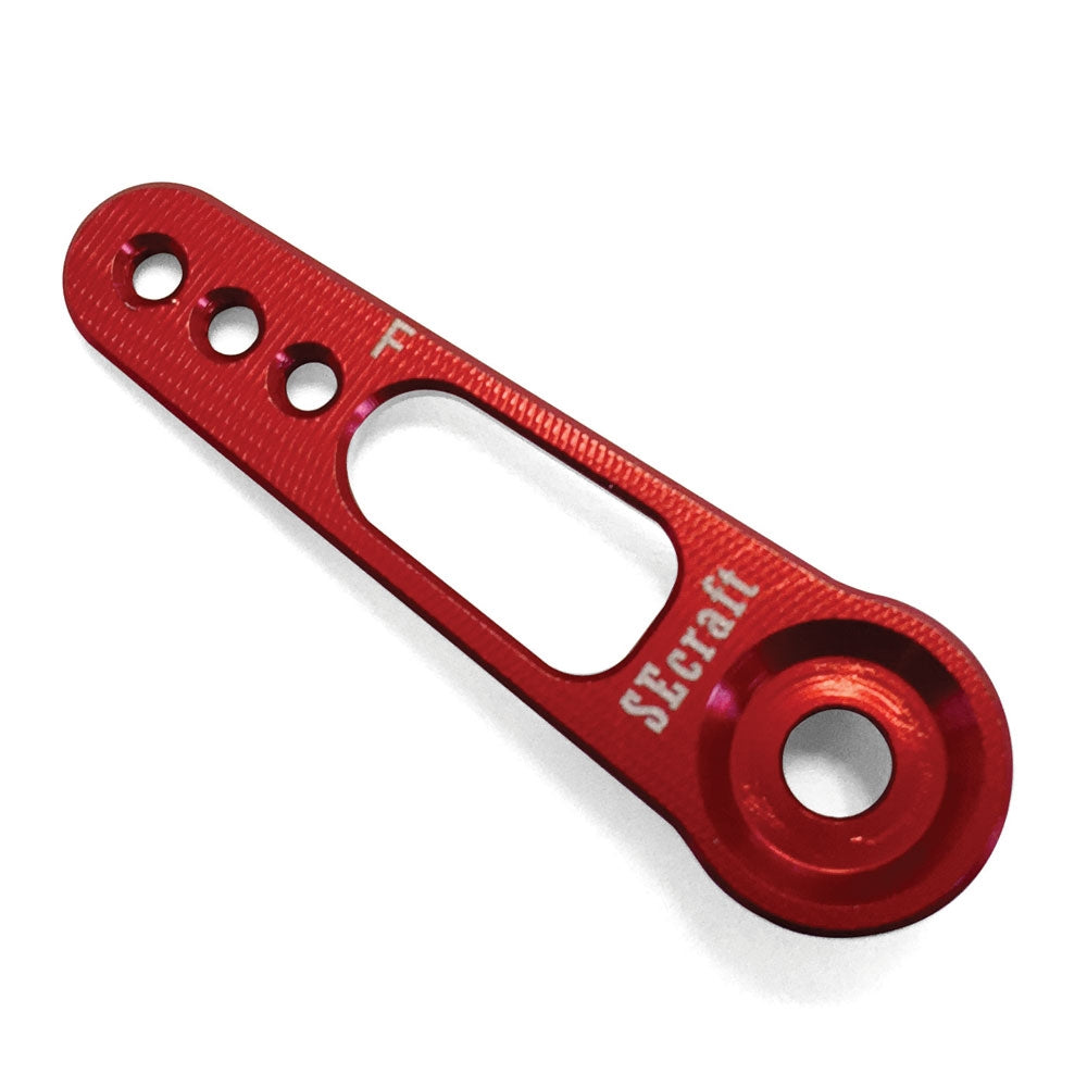 Secraft V1 Futaba 1.0" (M2) Servo Arm (Red) SEC201