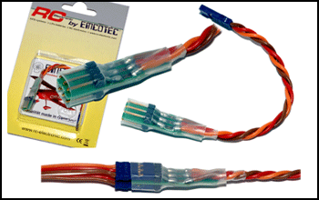Emcotec Servo V-cable (JR) 10cm (4 inch) A81040