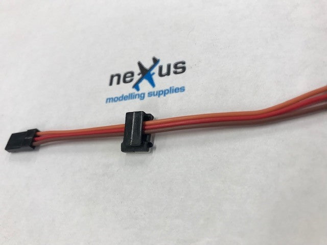 Self Adhesive Plastic Cable Clip Single Wire 12mm x 8mm Pk10