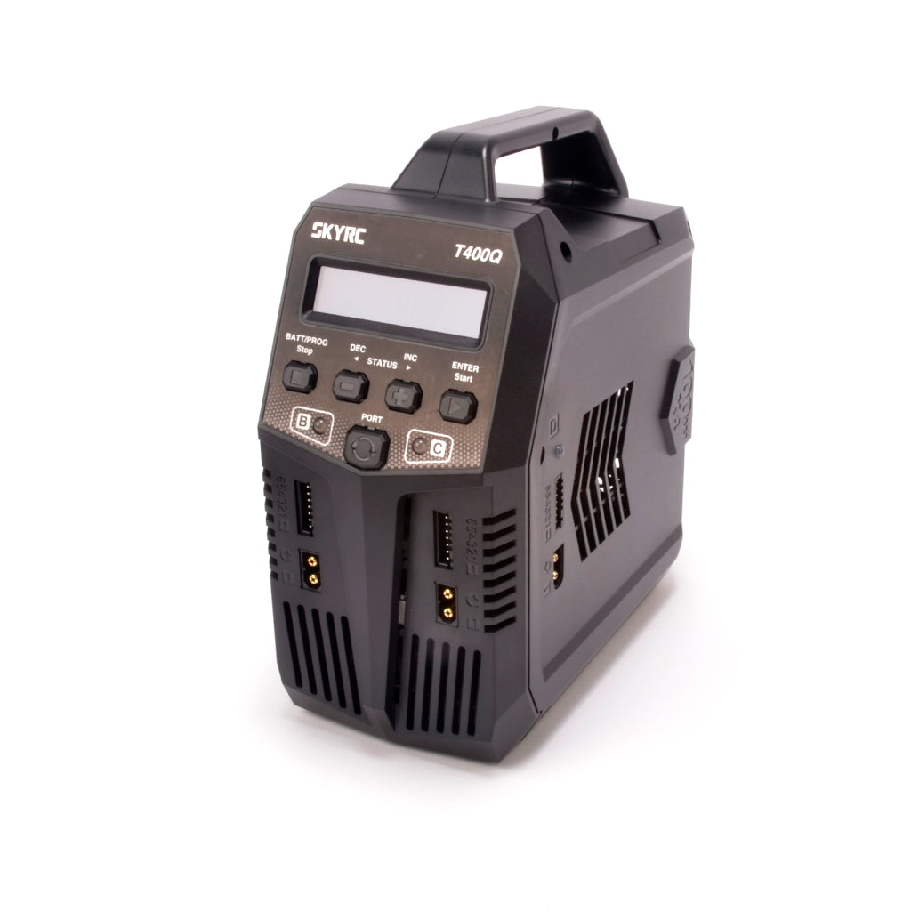 SkyRC T400Q AC/DC 4x100W Quad Charger/Discharger SK-100189