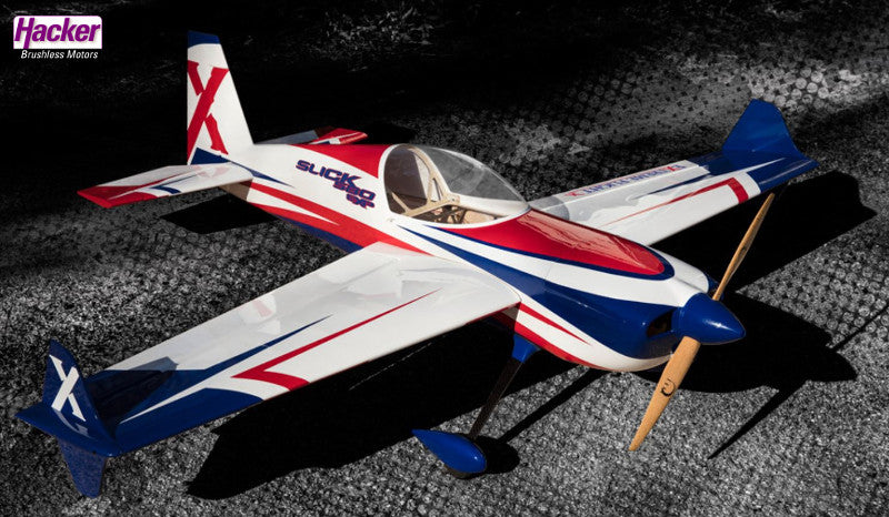 Extreme Flight Slick 580 EXP 74" Red/White/Silver