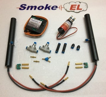 Smoke EL G-Force Duo Electric 12S - 14S Twin Smoke Generating System Idea For Wing Tip Fitment