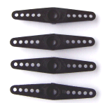 Futaba Double Servo Horn - Type E (Splined) Pk4