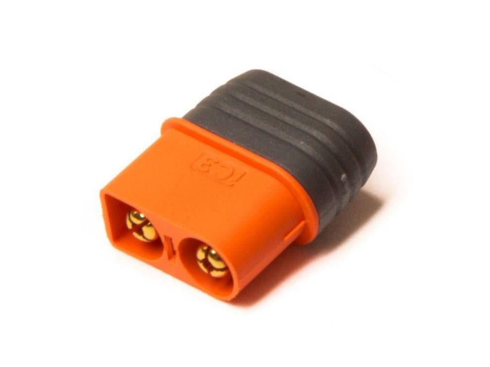 Spektrum IC3 Battery Connector Male Single Item