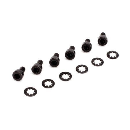 Spektrum Socket Head Metal Gear Servo Screws & Washers (6) SPMA4043