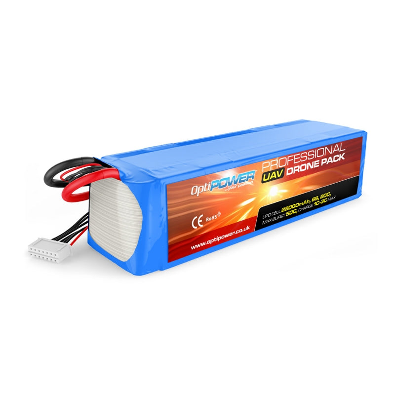 Optipower 6S 22,000mAh Pro UAV Lipo Battery OPR220006S