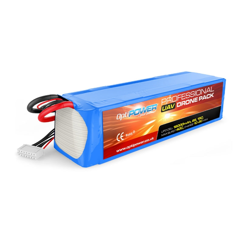Optipower 6S 16,000mAh Pro UAV Lipo Battery OPR160006S