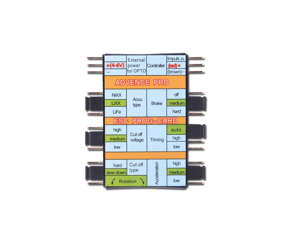 Sunrise Model Programming Card (For Airplanes)