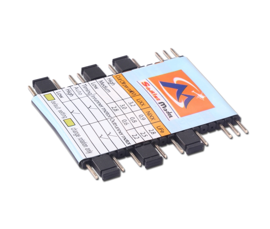 Sunrise Model Programming Card (For Airplanes)