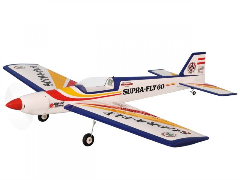 Supra Fly 60 (red-yellow) 1720mm ARF Aerobatic from Pichler C8707