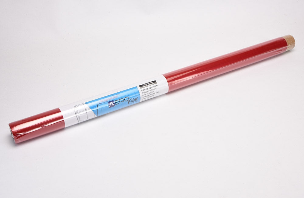 Ripmax Aero Film - Transparent Red - 2m x 0.6m (Roll) T-AEF-021