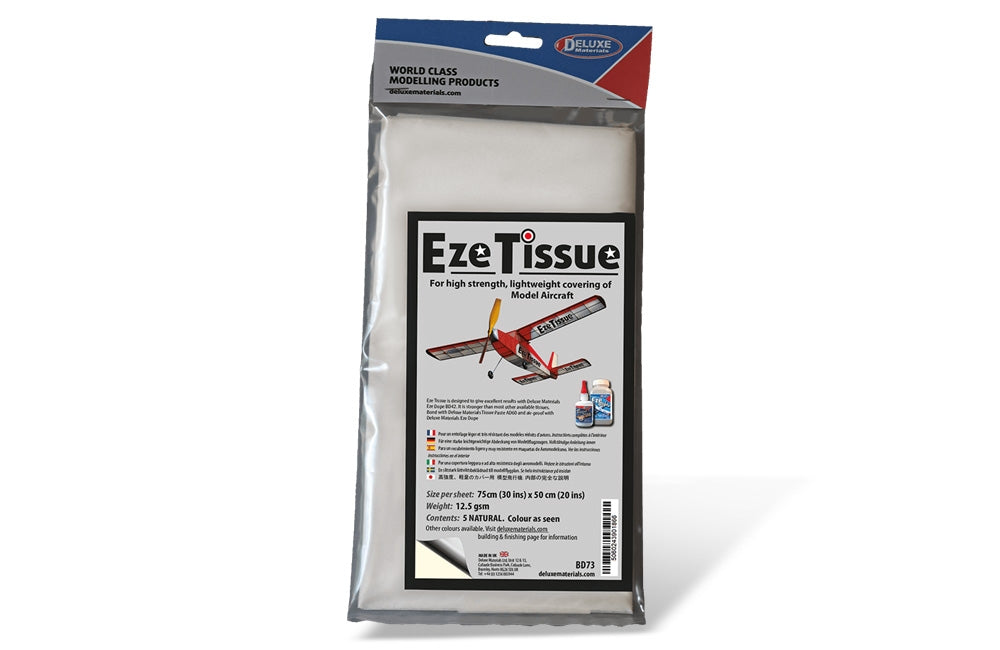 Deluxe Materials Eze Tissue (Natural) (5 sheets per pack) BD73