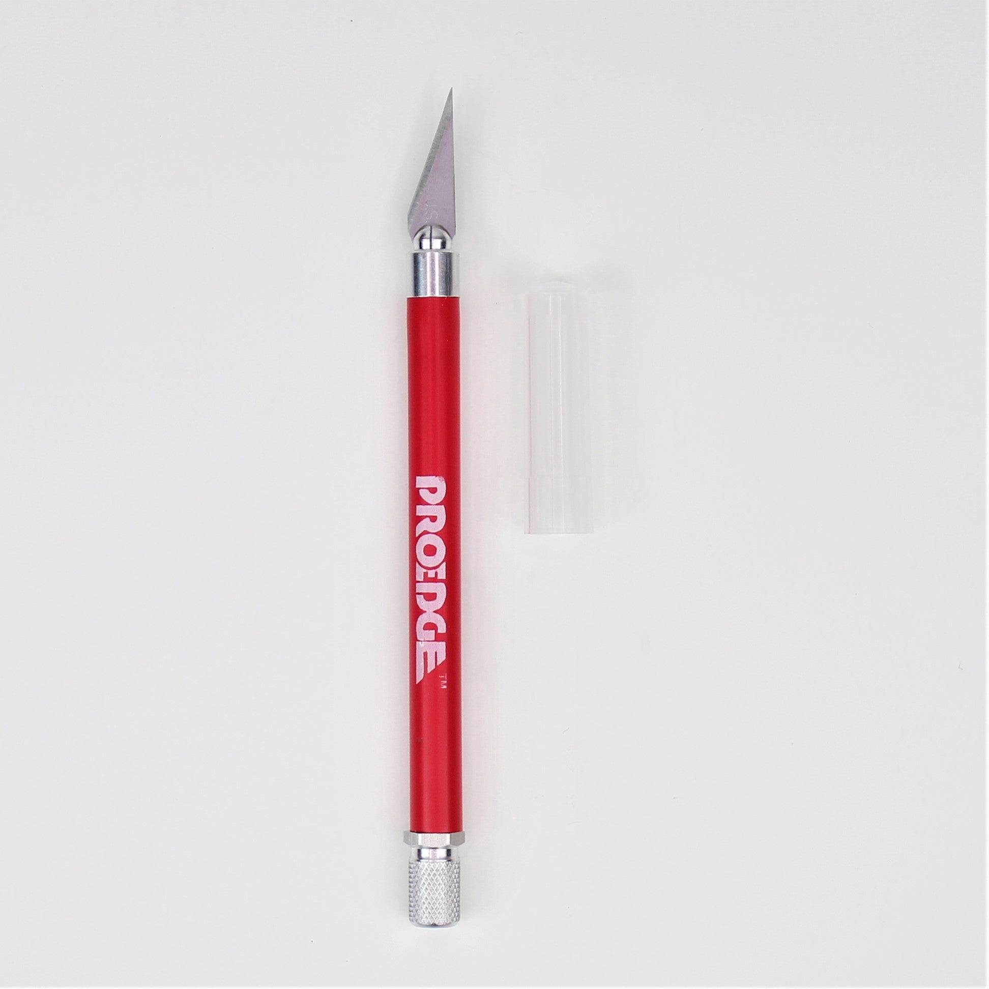 Proedge Pro-Grip Knife with Safety Cap #4 Red T-PE12040