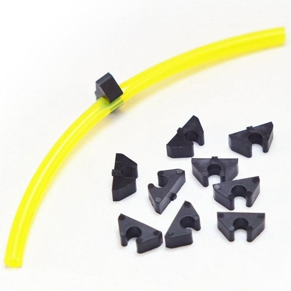 Tidy Clips 6mm or 0.25 inch Tygon (Pack of 8) from Model Aviation Products (MAP)